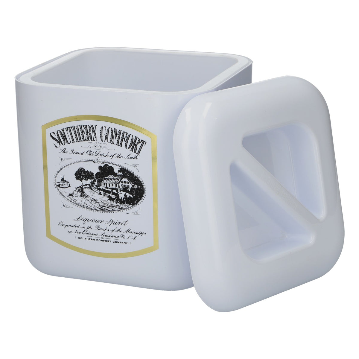 Bac à glaçons Southern Comfort Whiskey, blanc, en plastique, pour bar – Vue 4