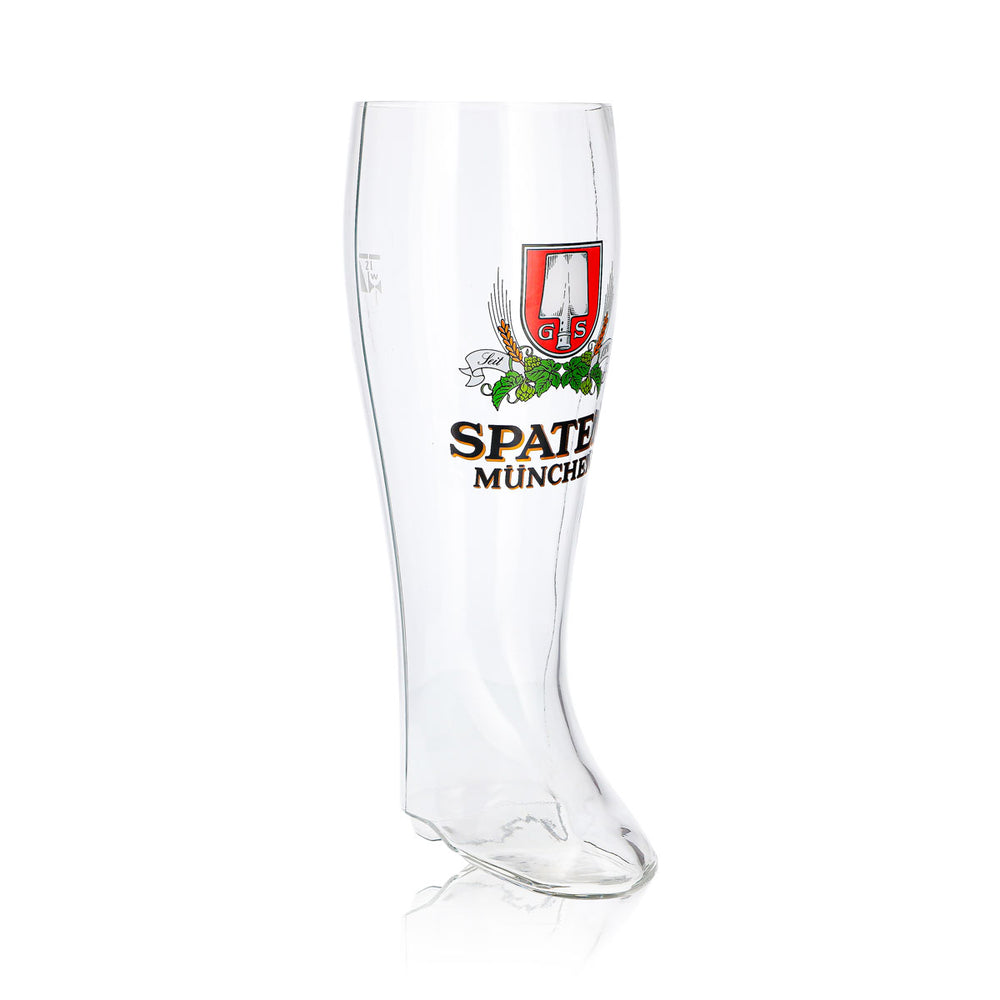 Verre à bière Spaten 2 l « Stiefel » Munich Depuis 1937