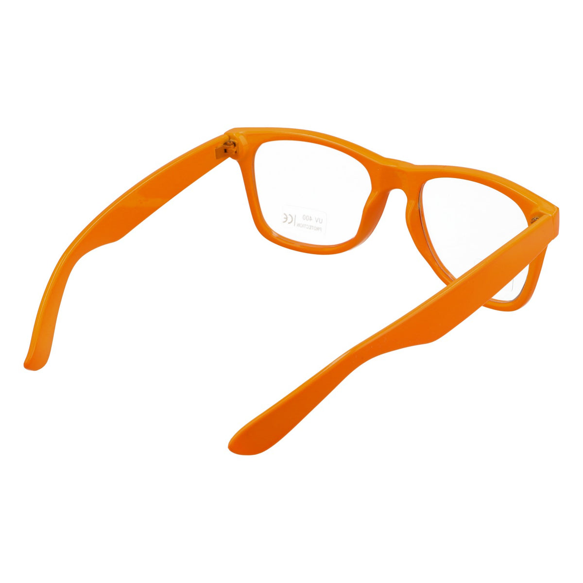Lunettes de soleil orange Lunettes de fête Lunettes amusantes – Vue 4