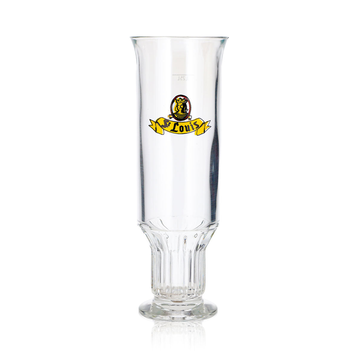 Verre à bière St. Louis, 0,25 l, forme de coupe, relief, VMC France – Vue 2