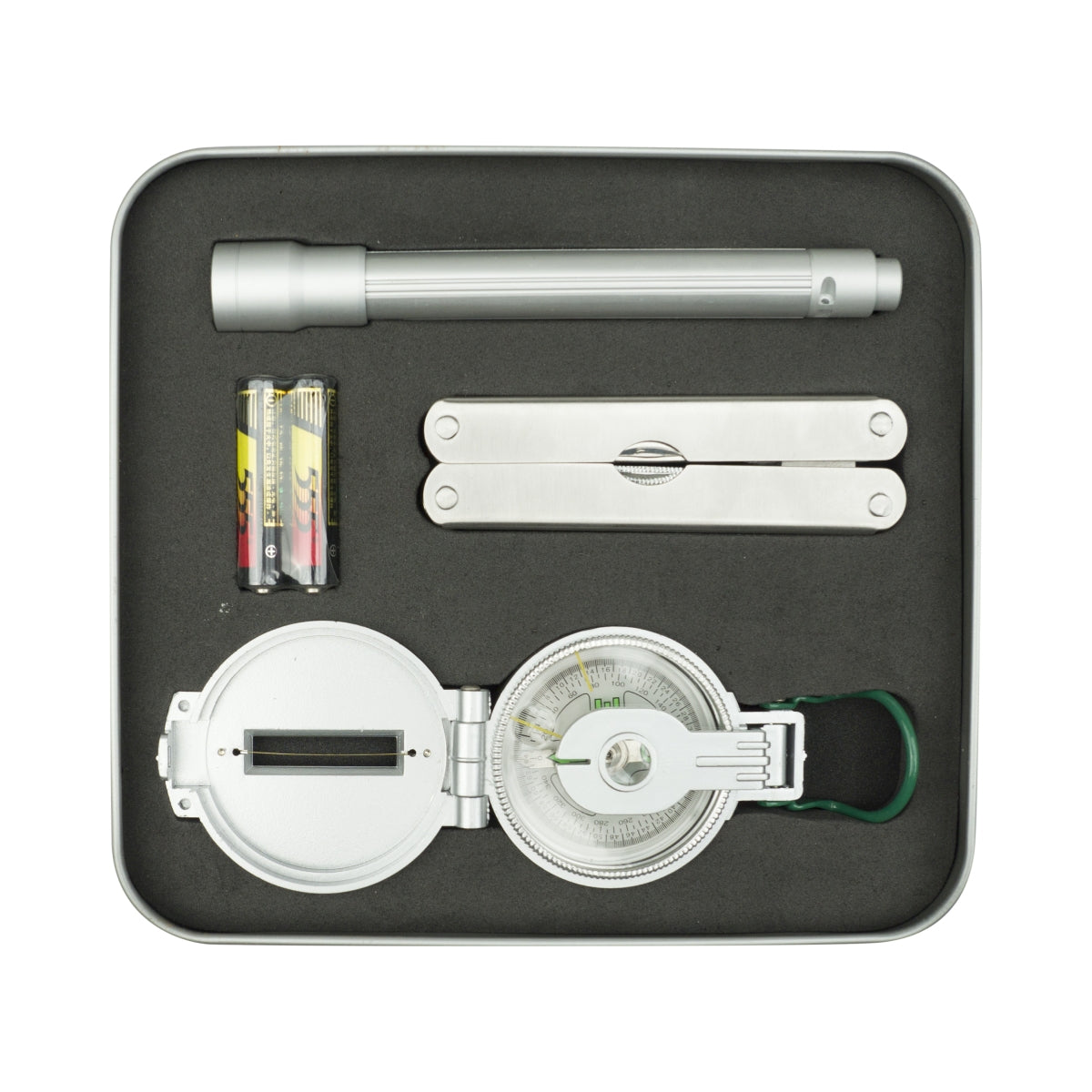 Staropramen Kit de camping Lampe torche Couteau de poche Boussole Bar d'extérieur – Vue 3