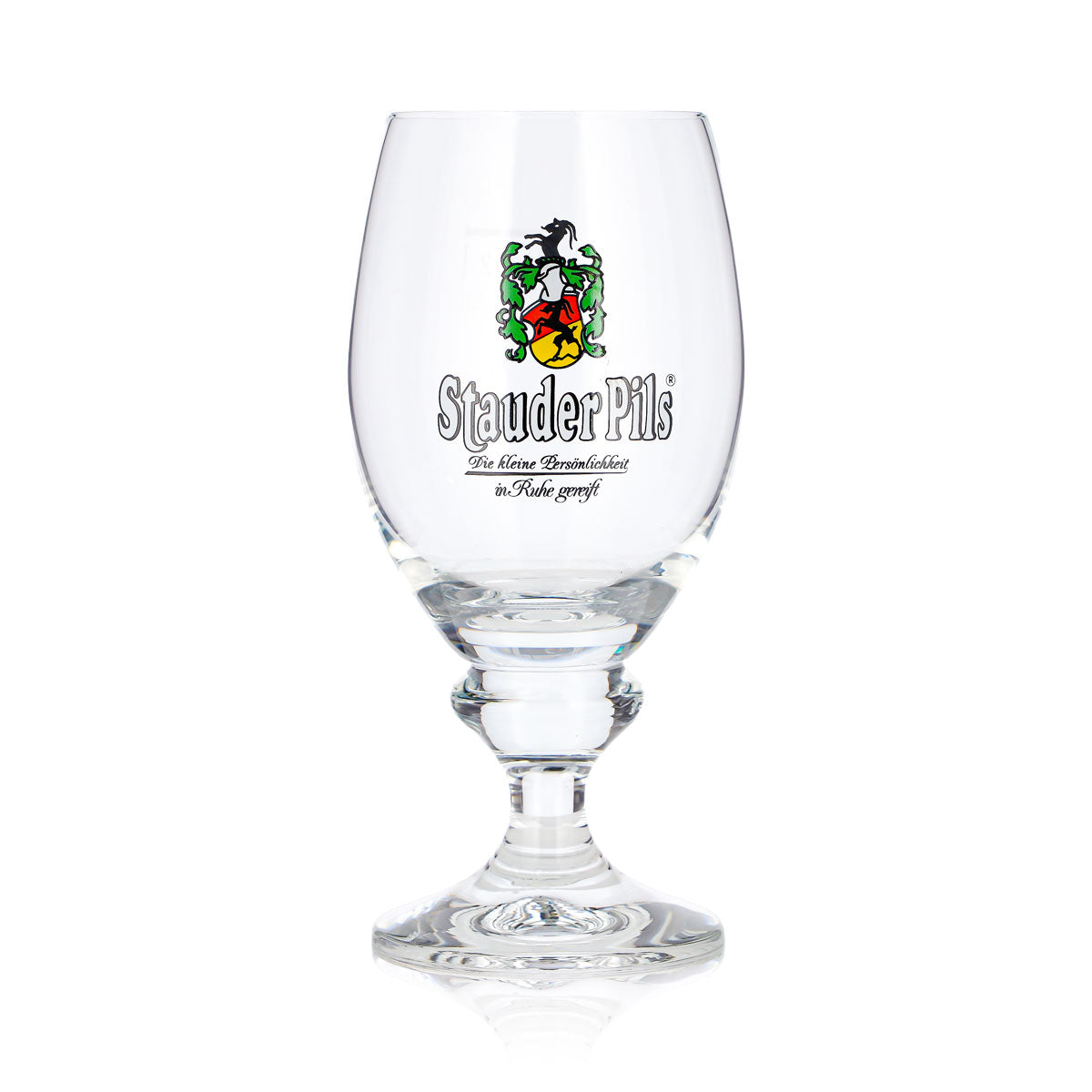 Verre à bière Stauder, 0,2 l, forme coupe, avec le logo Stauder Pils « Rastal » – Vue 2