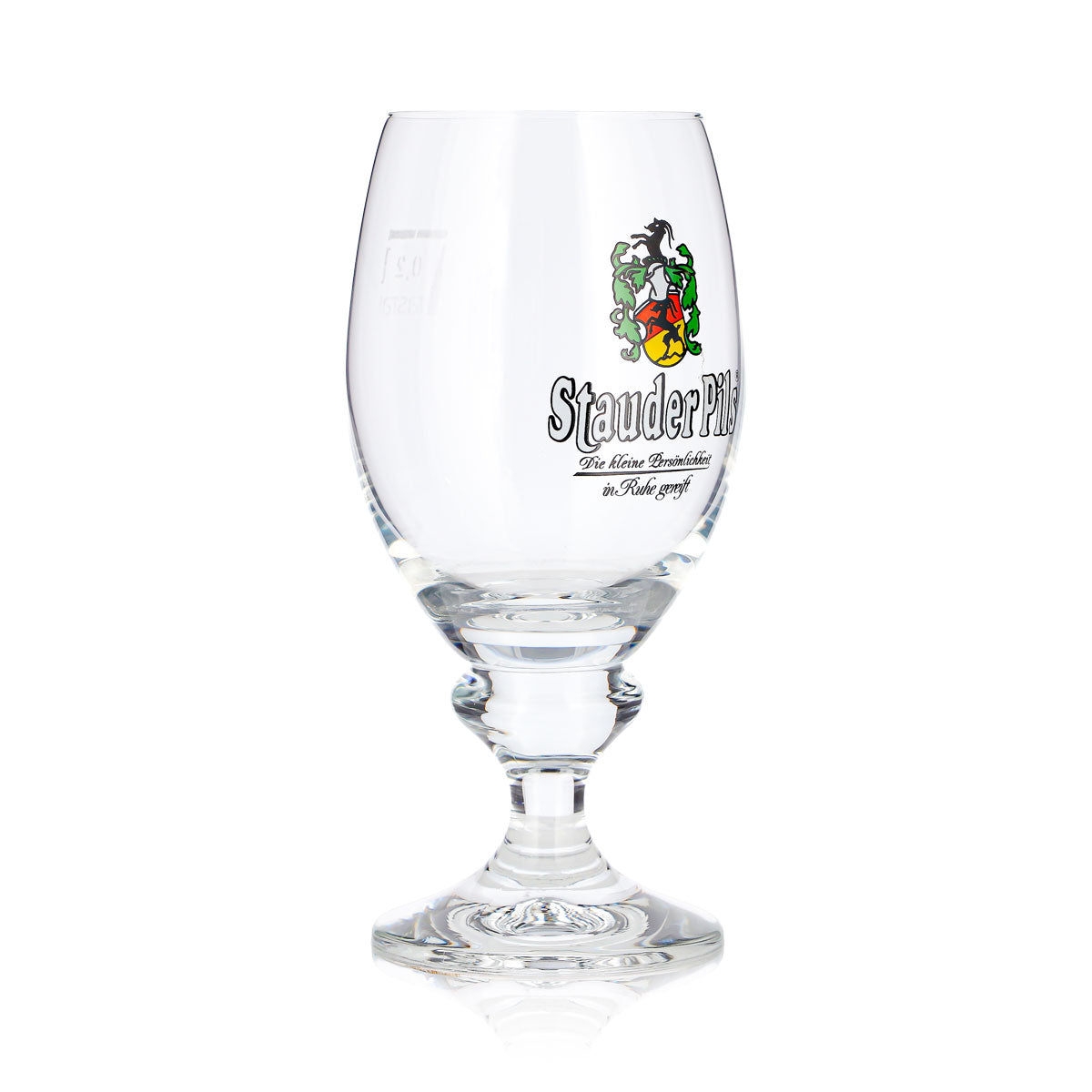 Verre à bière Stauder, 0,2 l, forme coupe, avec le logo Stauder Pils « Rastal » – Vue 3