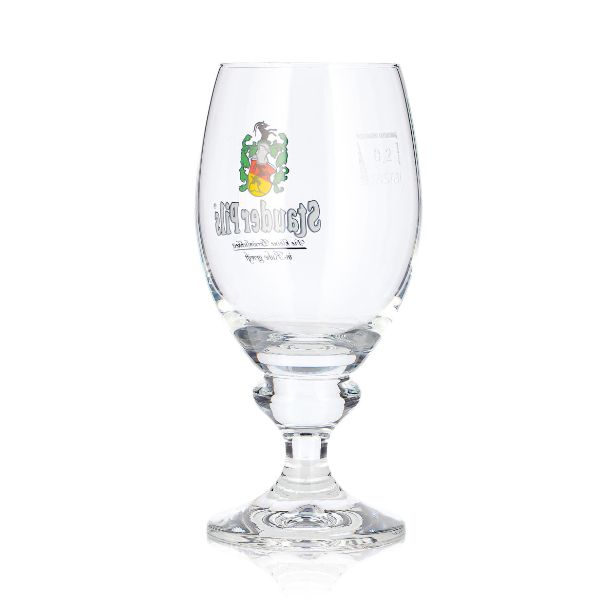 Verre à bière Stauder, 0,2 l, forme coupe, avec le logo Stauder Pils « Rastal » – Vue 4