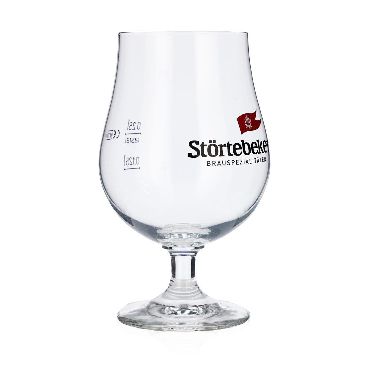 Verre à bière Störtebeker 0,25 l – Verre à dégustation Verre ventru Repère de niveau Craft Beer – Vue 2