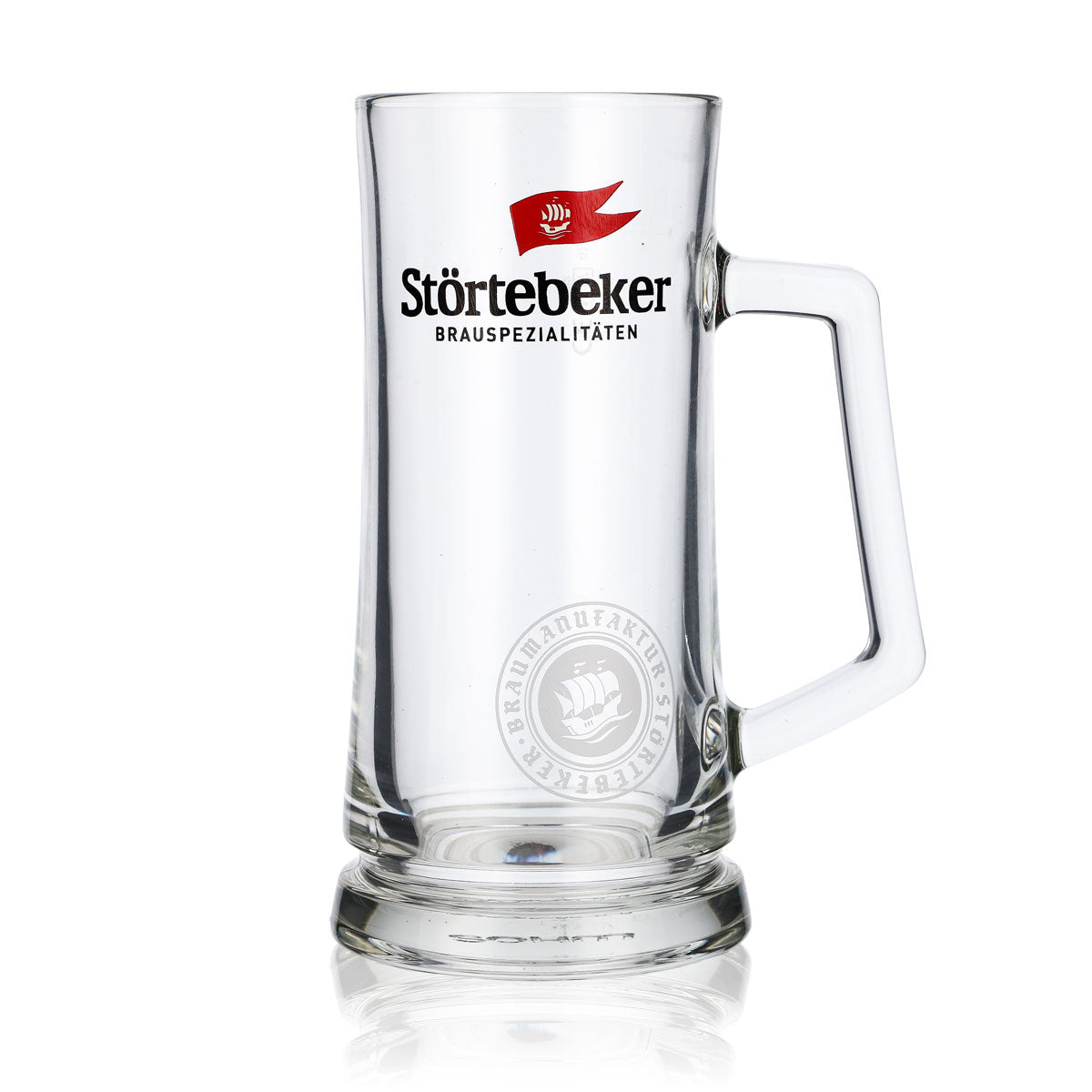 6 verres à bière Störtebeker Koggenseidel 0,3 l, verres à bière à anse, brasserie Stralsund – Vue 2