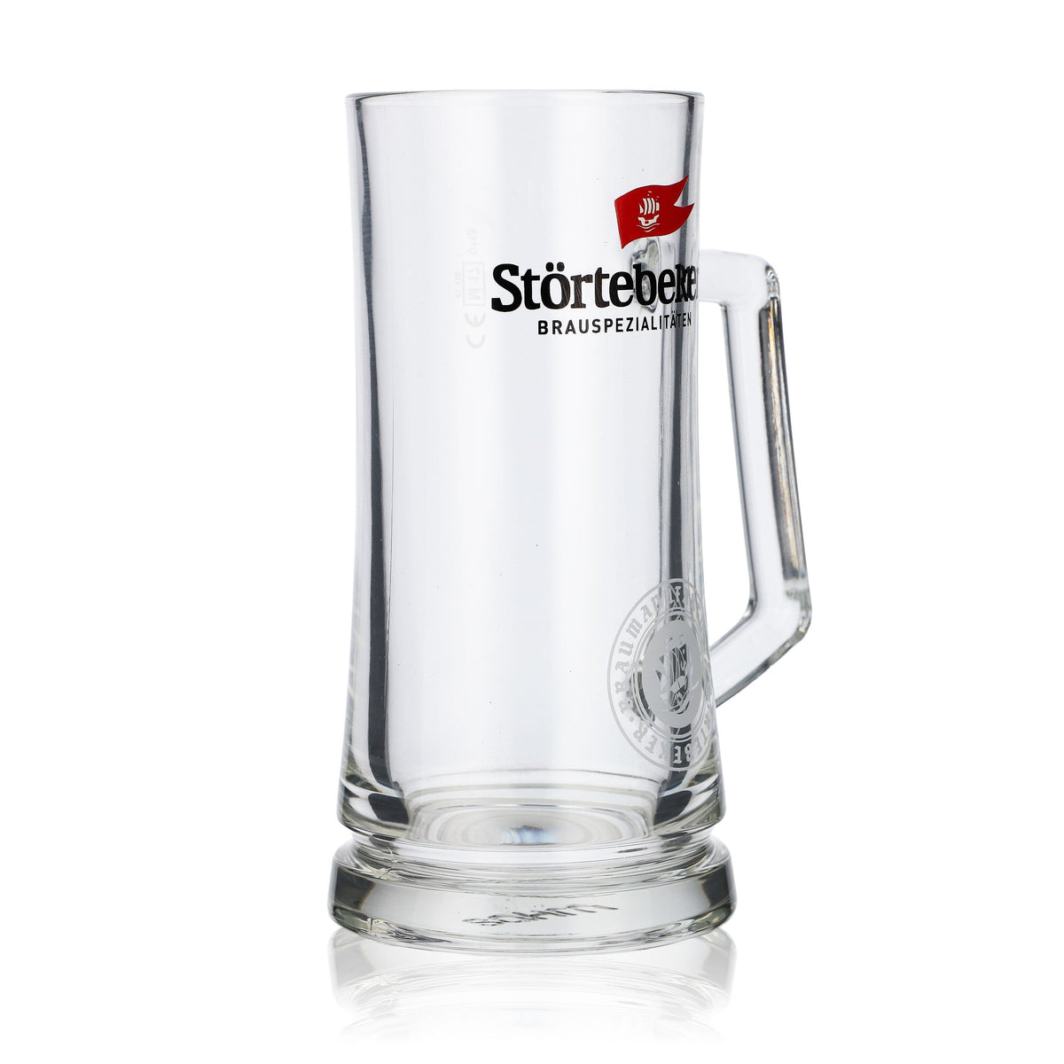 6 verres à bière Störtebeker Koggenseidel 0,3 l, verres à bière à anse, brasserie Stralsund – Vue 3