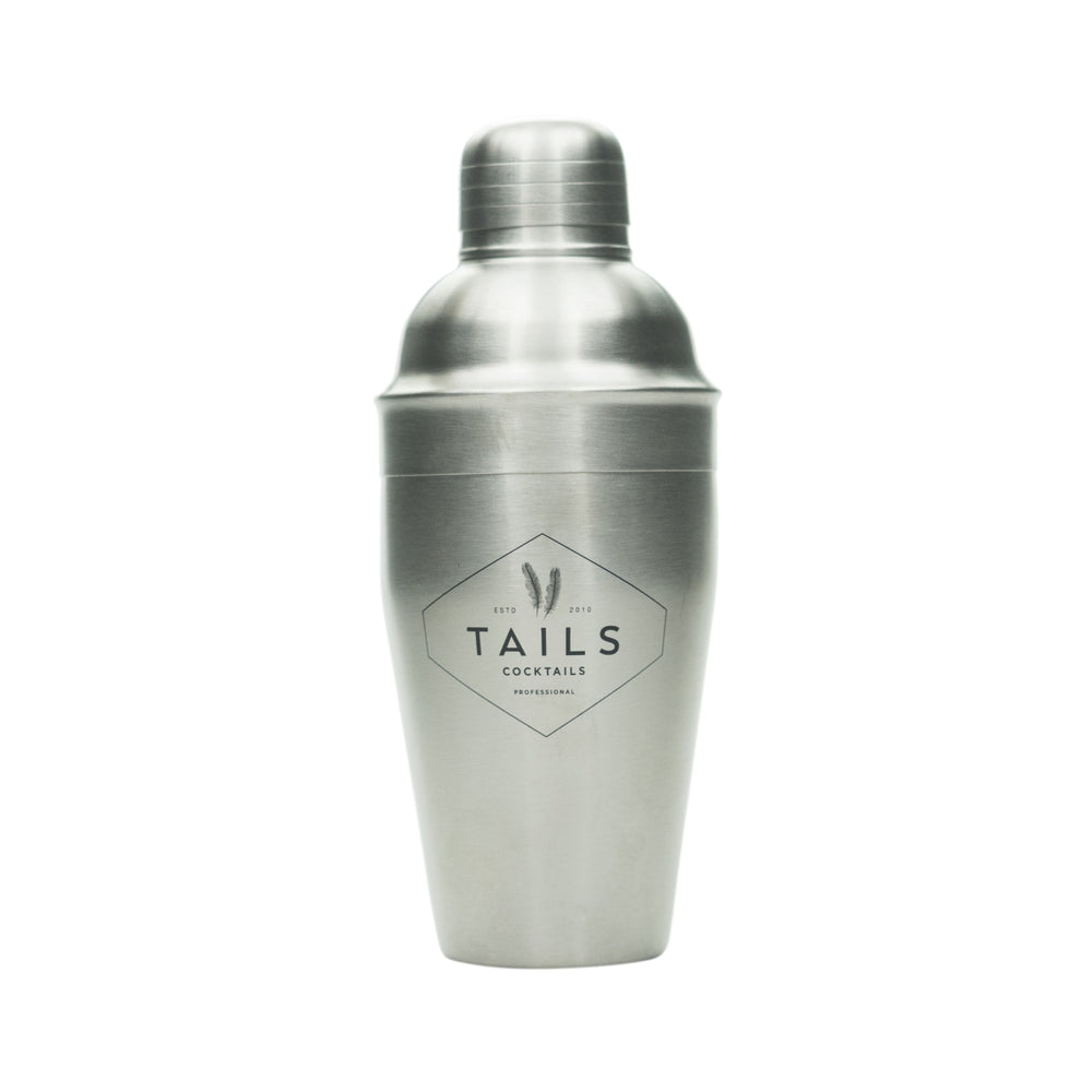 Tails Shaker en acier inoxydable 0,5 l argent Cocktail Longdrink Apéritif Mixer Gastro Bar