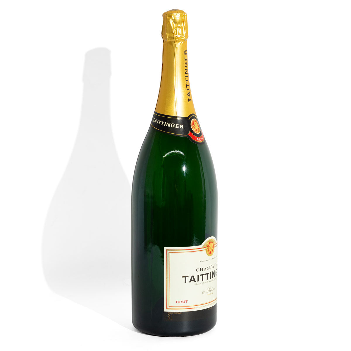 Champagne Taittinger 3 l BOUTEILLE VIDE Bouteille décorative Empty Bottle Brut – Vue 2