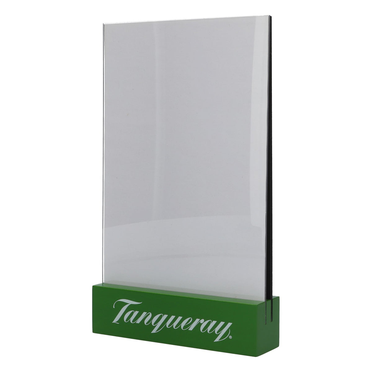 Tanqueray Gin Tableau noir en bois véritable pour table Présentoir de table Menus – Vue 4