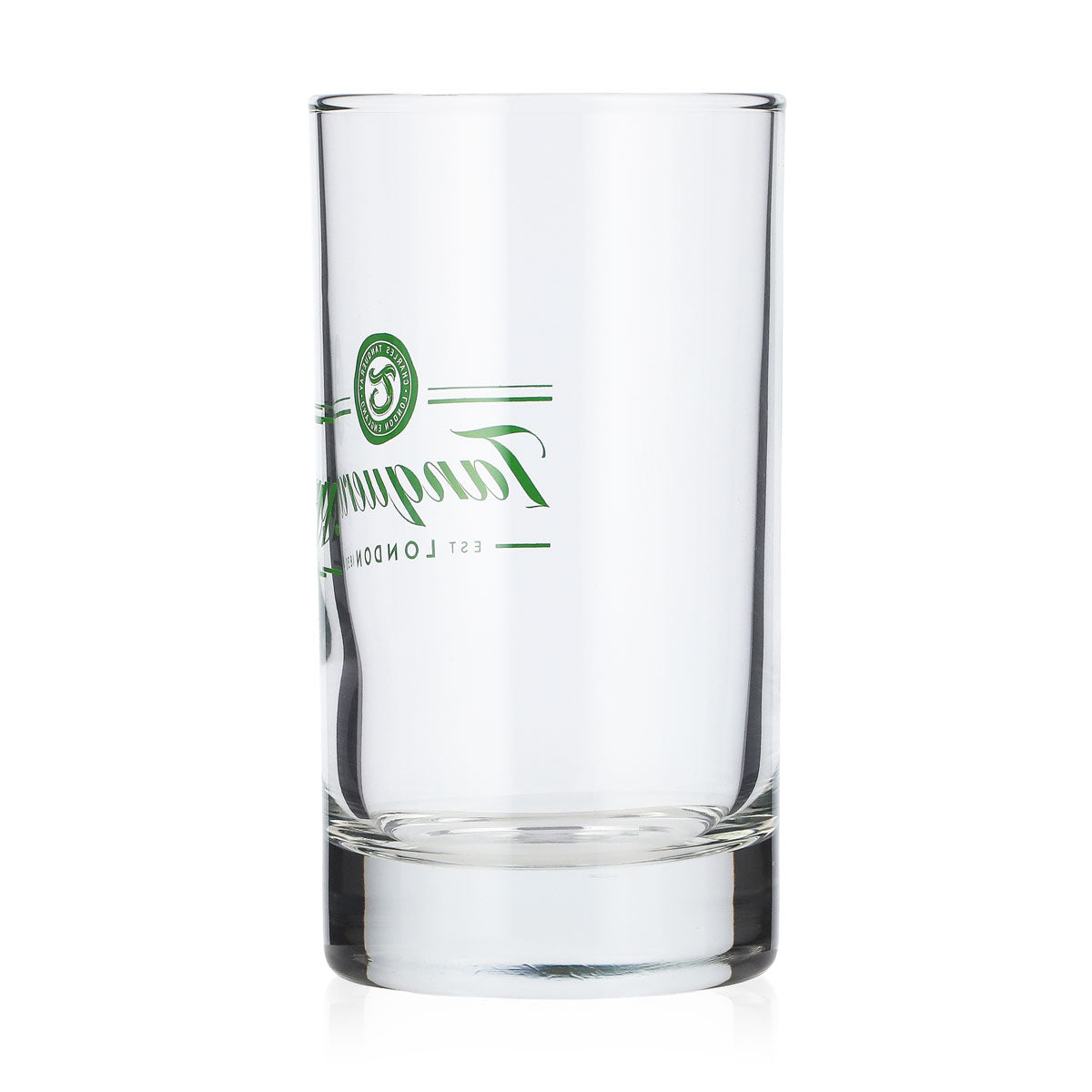 Verre à gin Tanqueray 0,15 l, tumbler avec logo vert clair, verre à whisky Old Fashioned Lowball – Vue 3