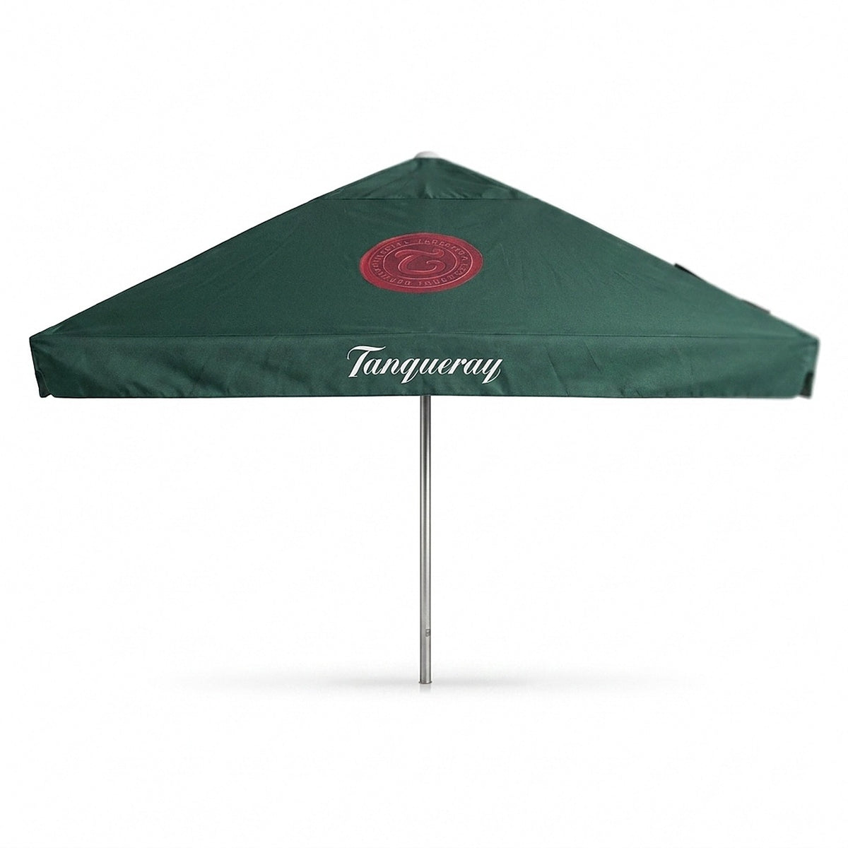 Parasol Tanqueray Gin 3 x 3 m avec LED – Brasserie, restauration, jardin de brasserie