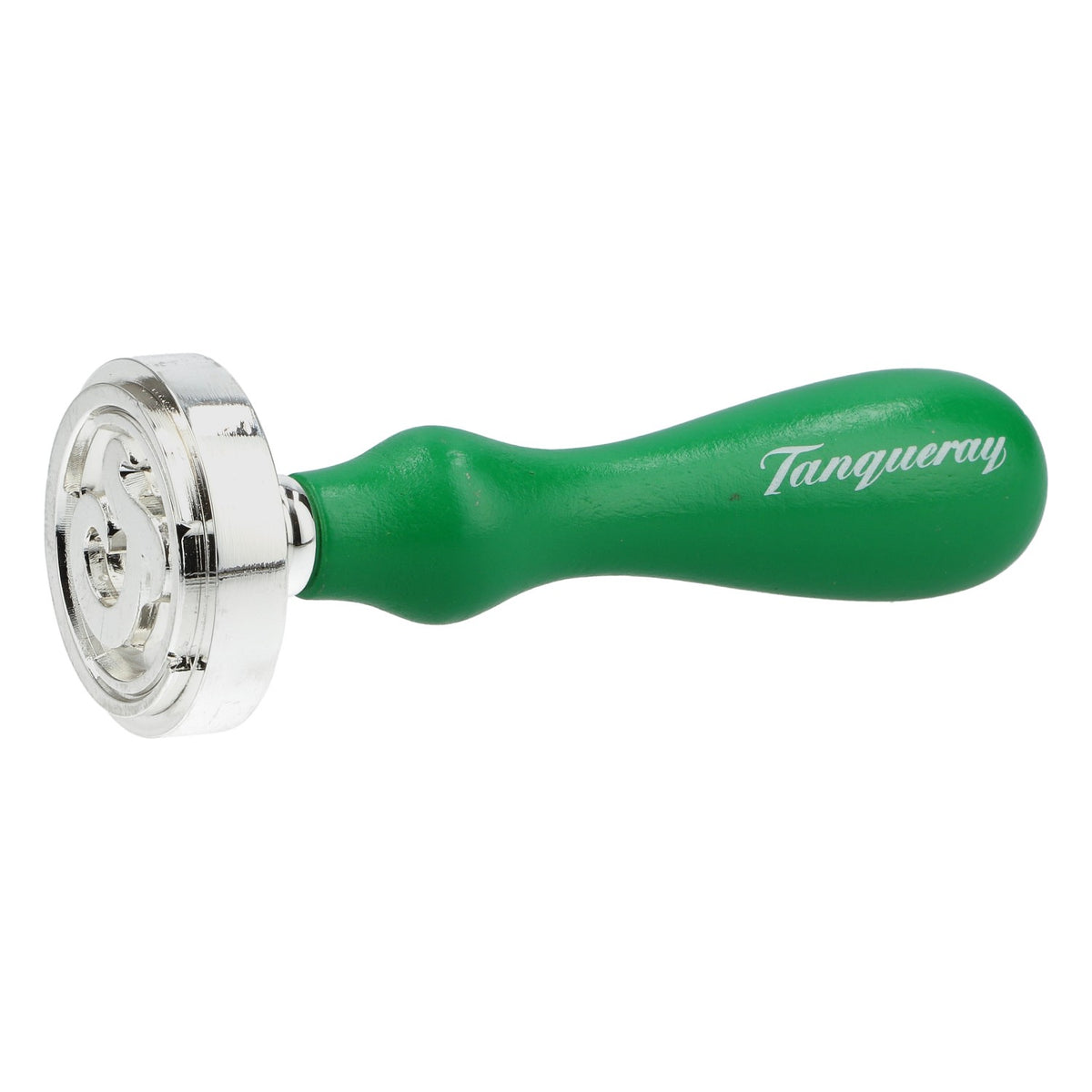 Tanqueray Gin Cachet métallique avec manche en bois vert – Vue 2
