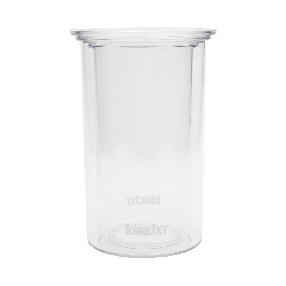 Teinacher Refroidisseur de bouteilles pour eau Bac à glaçons Conférence 1 bouteille transparent
