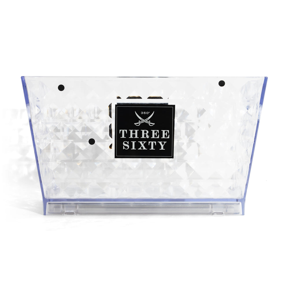 Three Sixty Refroidisseur Magnum LED Refroidisseur de bouteilles Bac à glaçons Maxi 3 l Gastro