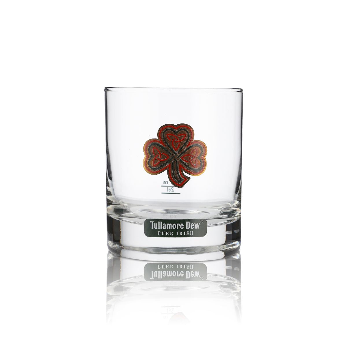 Tullamore Dew verre 0,29l Irish Whisky Tumbler verres verre de collection trèfle à quatre feuilles