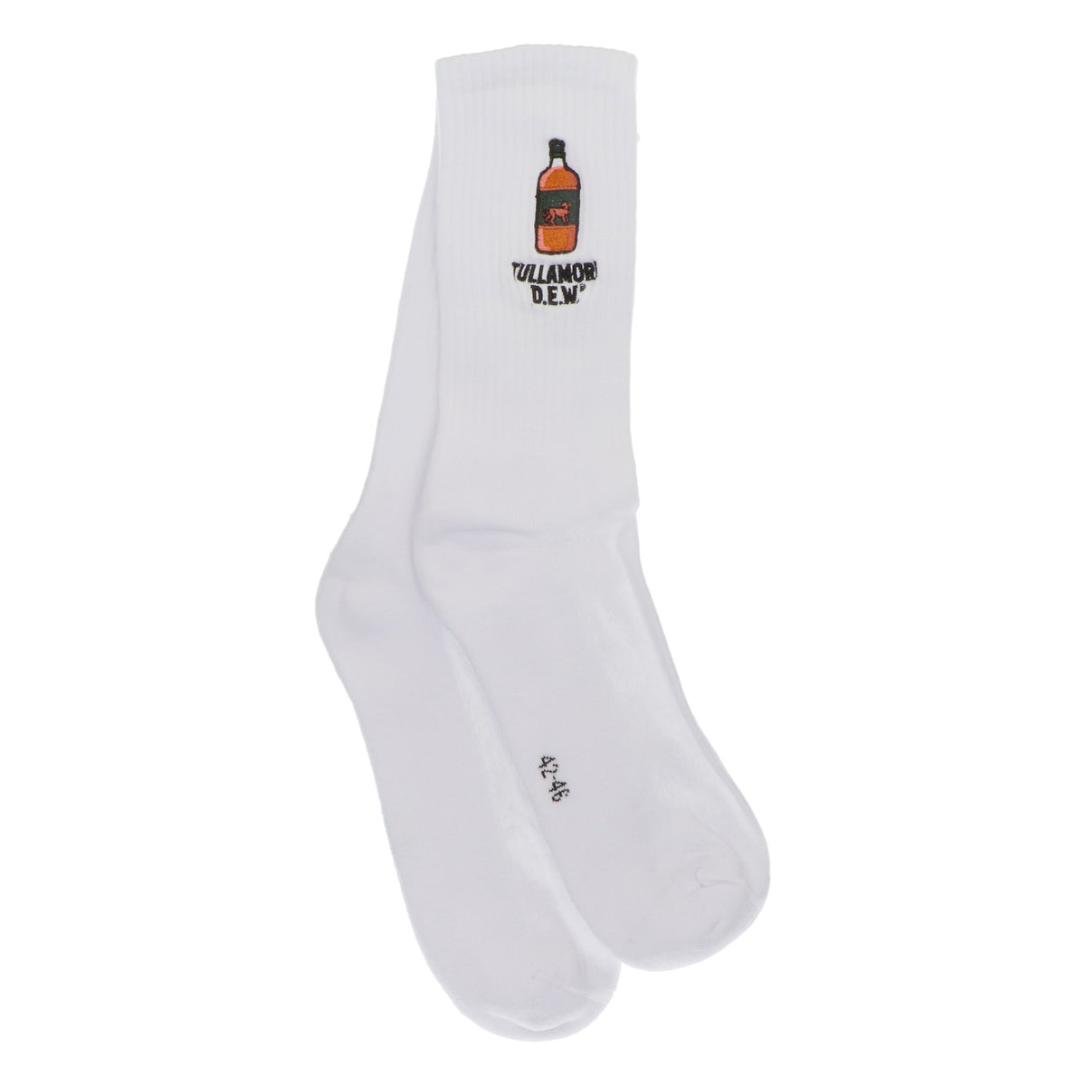 Chaussettes Tullamore Dew Whisky Unisexes Blanc Taille 42-46