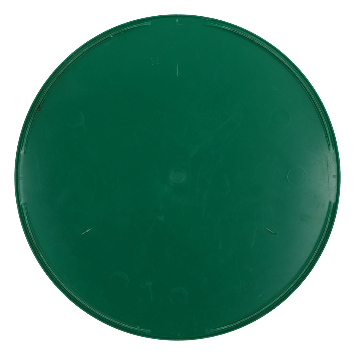 Plateau rétro pour liqueur Underberg Plateau de service rond, vert, à bords hauts, produit de deuxième choix – Vue 3