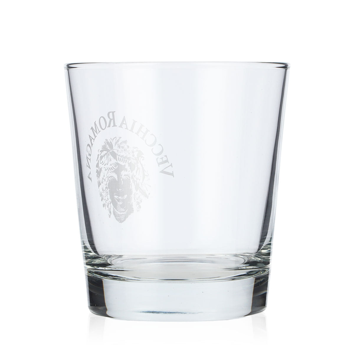 Verre à cognac Vecchia Romagna Verre droit 0,3 l Logo blanc – Vue 3
