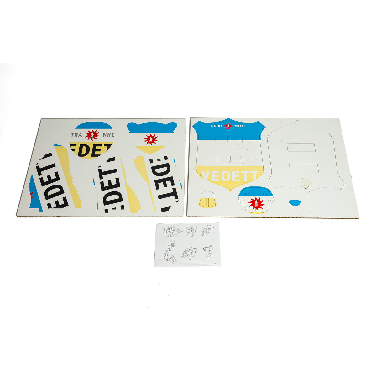 Vedett Bier 3D Wallsign Décoration murale Plaque murale Bearsign
