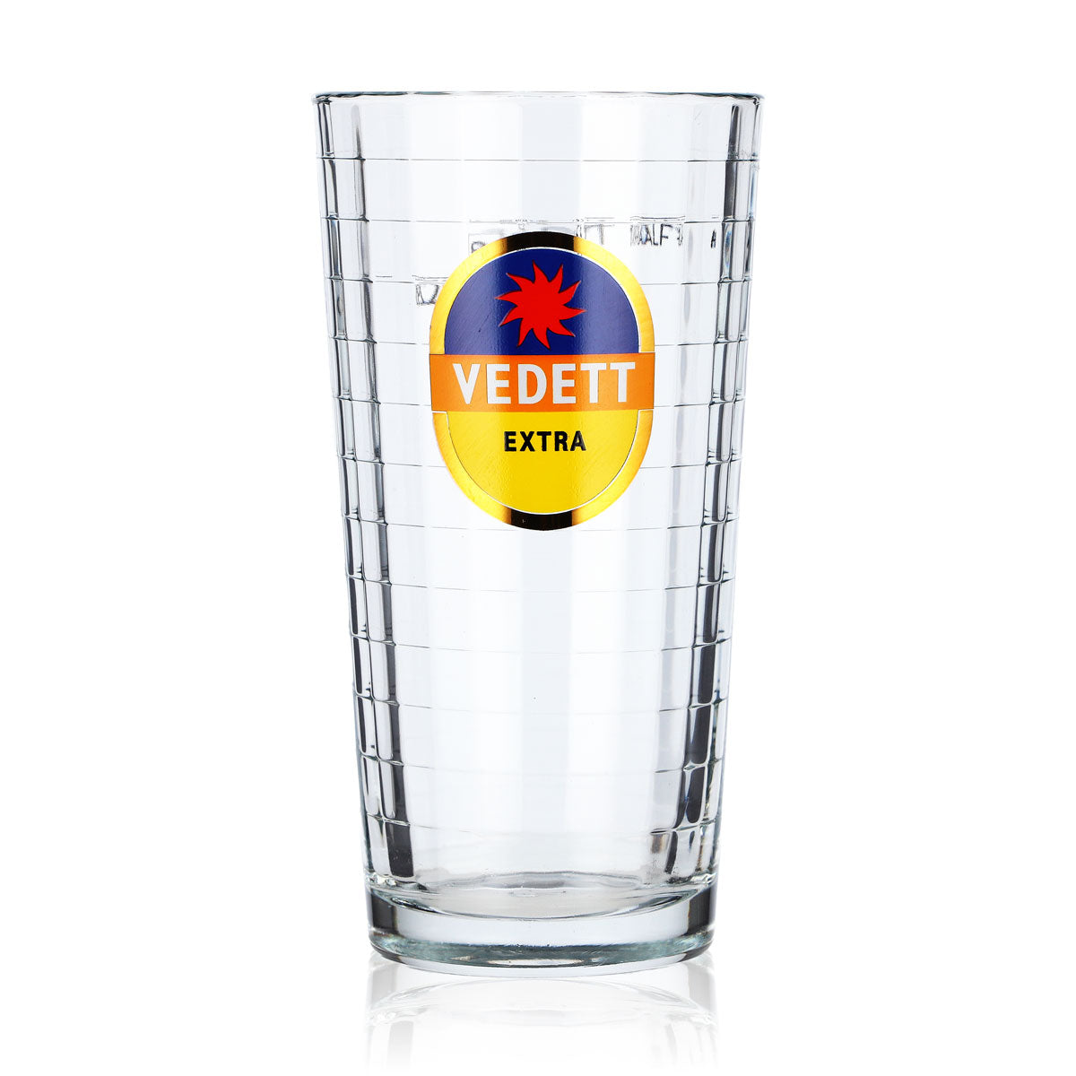 Verre à bière Vedett 0,33 l, bleu/jaune « Extra »