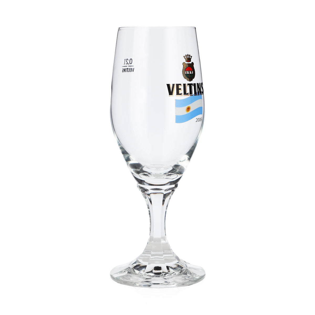 Verre à bière Veltins 0,2 l, verre en forme de coupe, Coupe du monde 2006, Argentine, édition spéciale, verre à bière « pint » – Vue 2