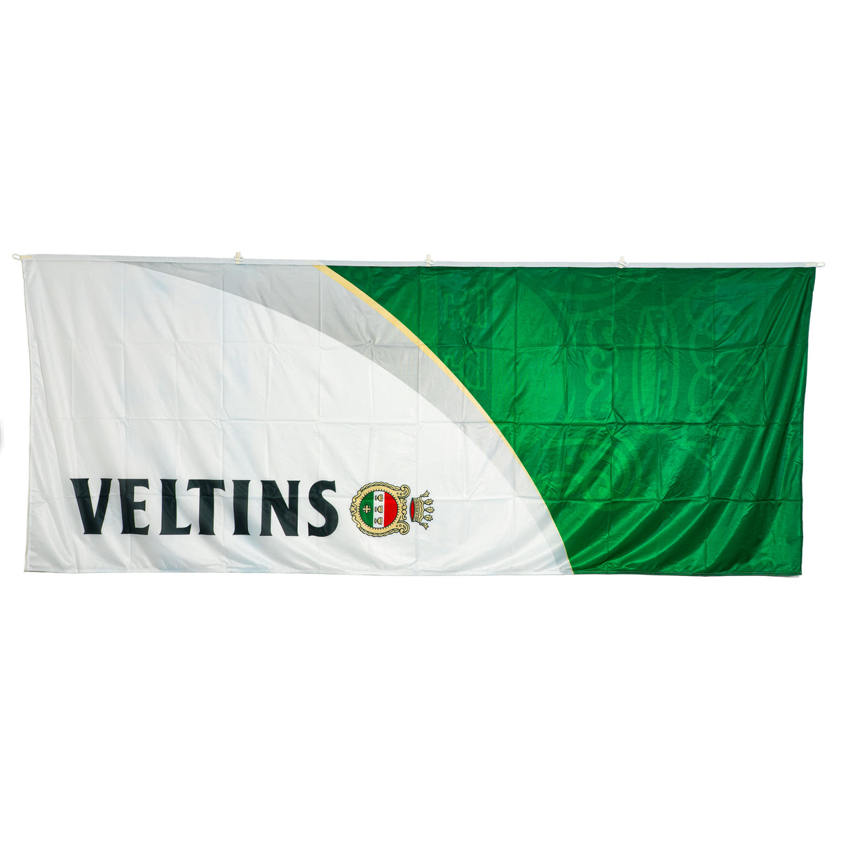 Bannière « Verre à bière Veltins » 150 x 350 cm, drapeau en polyester