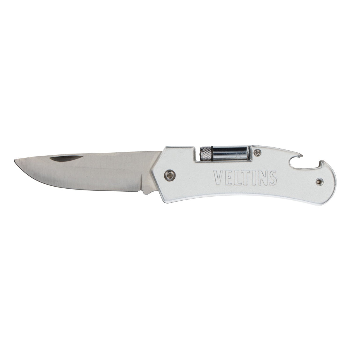 Couteau de poche LED Veltins Bier Outdoortool Multitool Décapsuleur Camping