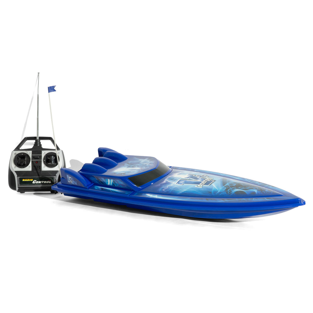 Bateau rapide Veltins V+ Bleu avec télécommande