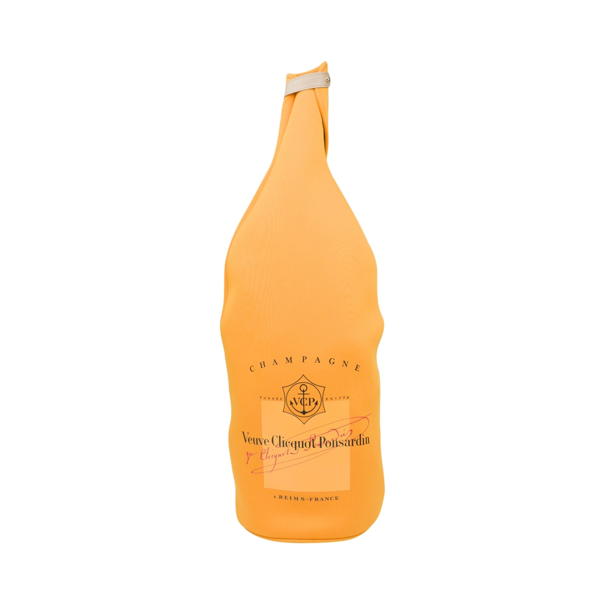 Veuve Clicquot Champagne 9 l housse isotherme orange Salmanazar vide