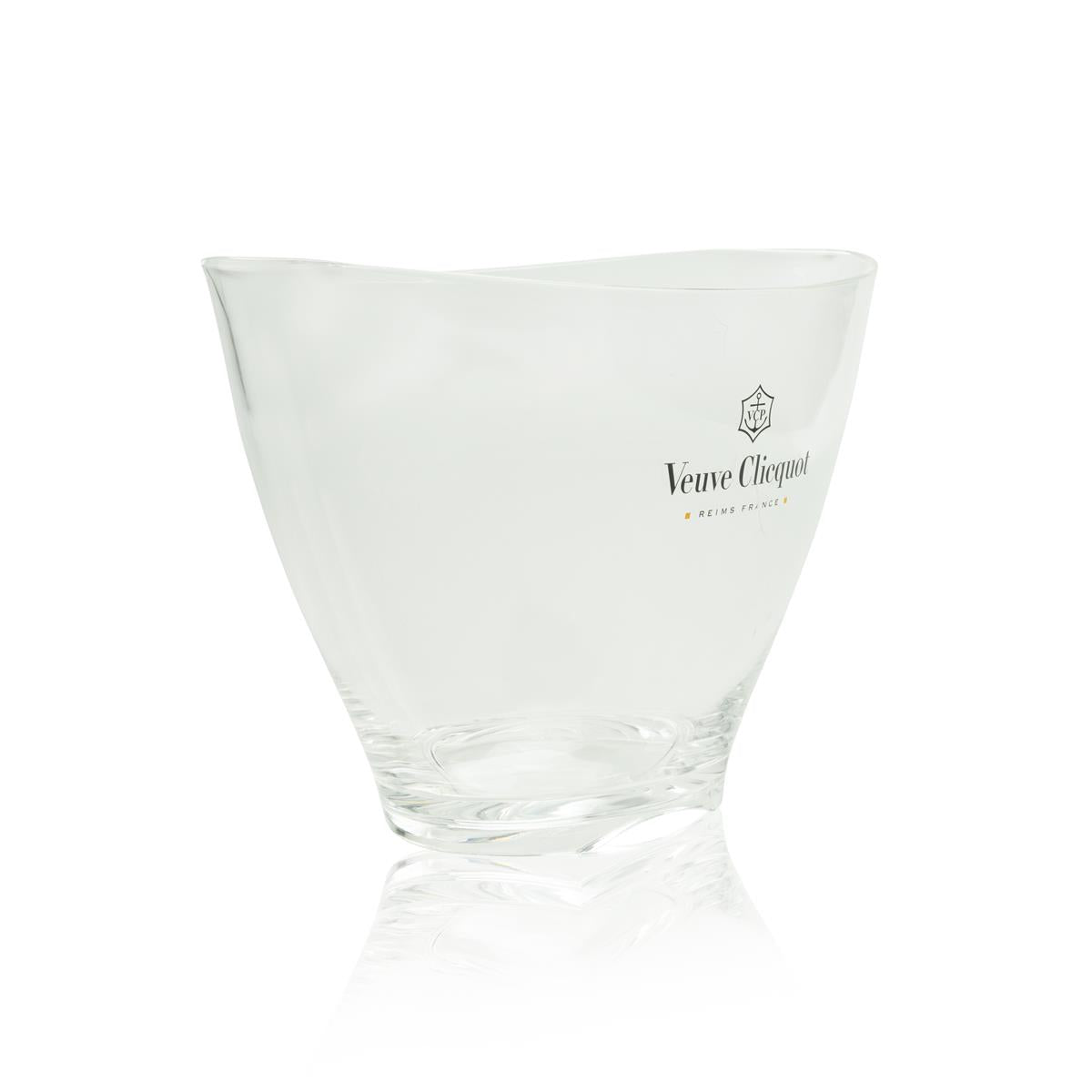 Veuve Clicquot Champagne Refroidisseur de bouteille Bac à glaçons simple transparent – Vue 2