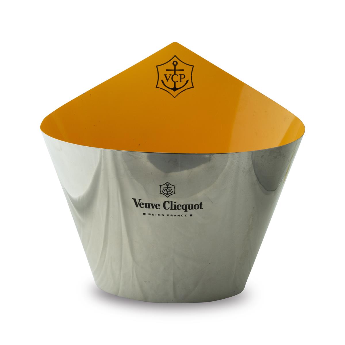 Veuve Clicquot Champagne Refroidisseur de bouteille Bac à glaçons Métal Magnum