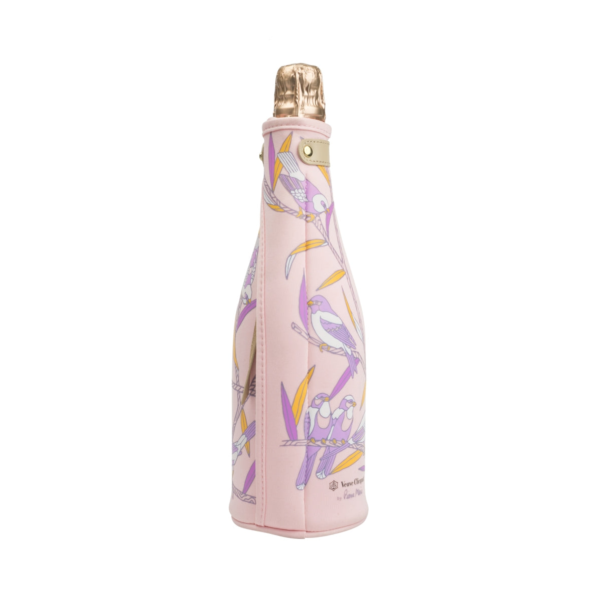 Veuve Clicquot Champagne Gaine pour bouteille Rose Flowers Ice Jacket Gaine réfrigérante – Vue 3