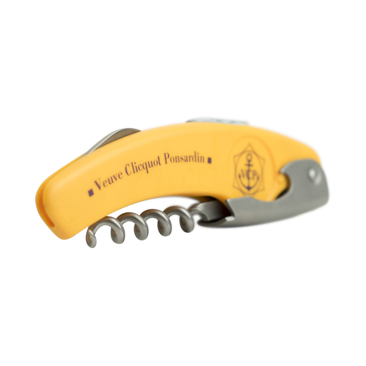 Couteau à champagne Veuve Clicquot Tire-bouchon Logo orange Ponsardin – Vue 3