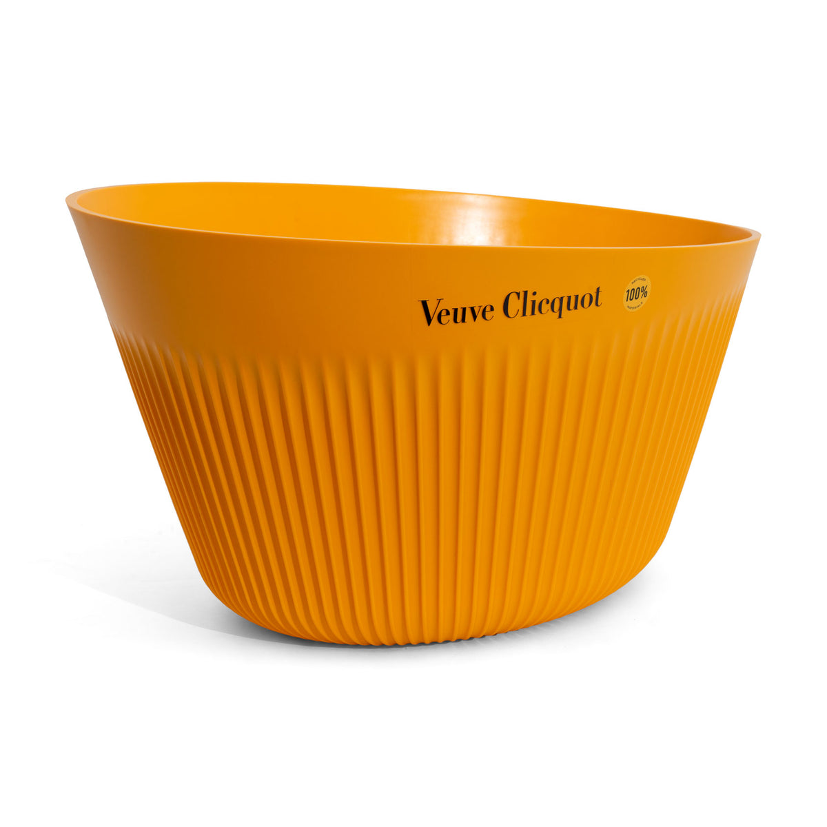 Veuve Clicquot Refroidisseur à champagne Bac à glace Sunray Orange Magnum – Vue 4