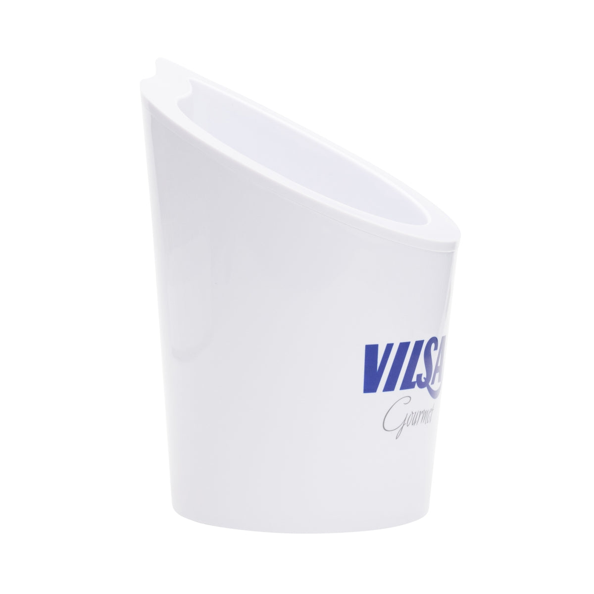 Vilsa Gourmet Refroidisseur de bouteilles de eau Bac à glaçons Refroidisseur simple Blanc Forme de goutte – Vue 2