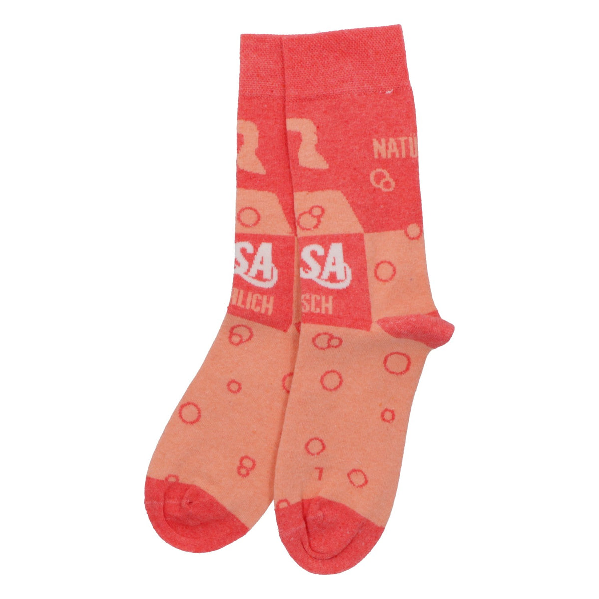 Chaussettes Vilsa Wasser Chaussettes de loisirs Chaussettes rouges Taille 36-40
