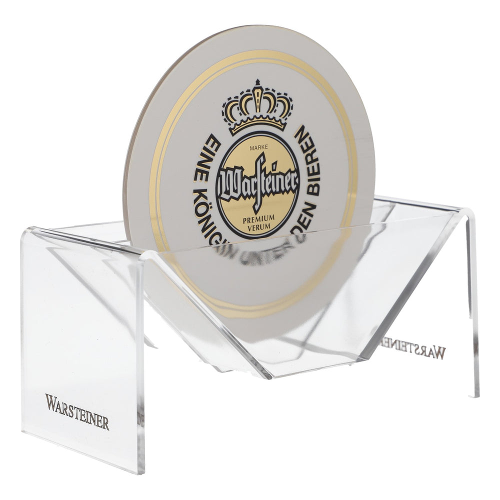 Warsteiner Bier Sous-verre en acrylique rond pour table