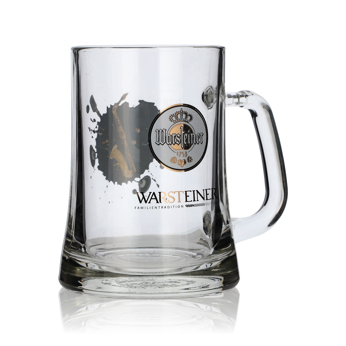 Verre à bière Warsteiner 0,3 l Chope à bière Seidel Chope de collection « Saxophone » Chope à bière – Vue 3