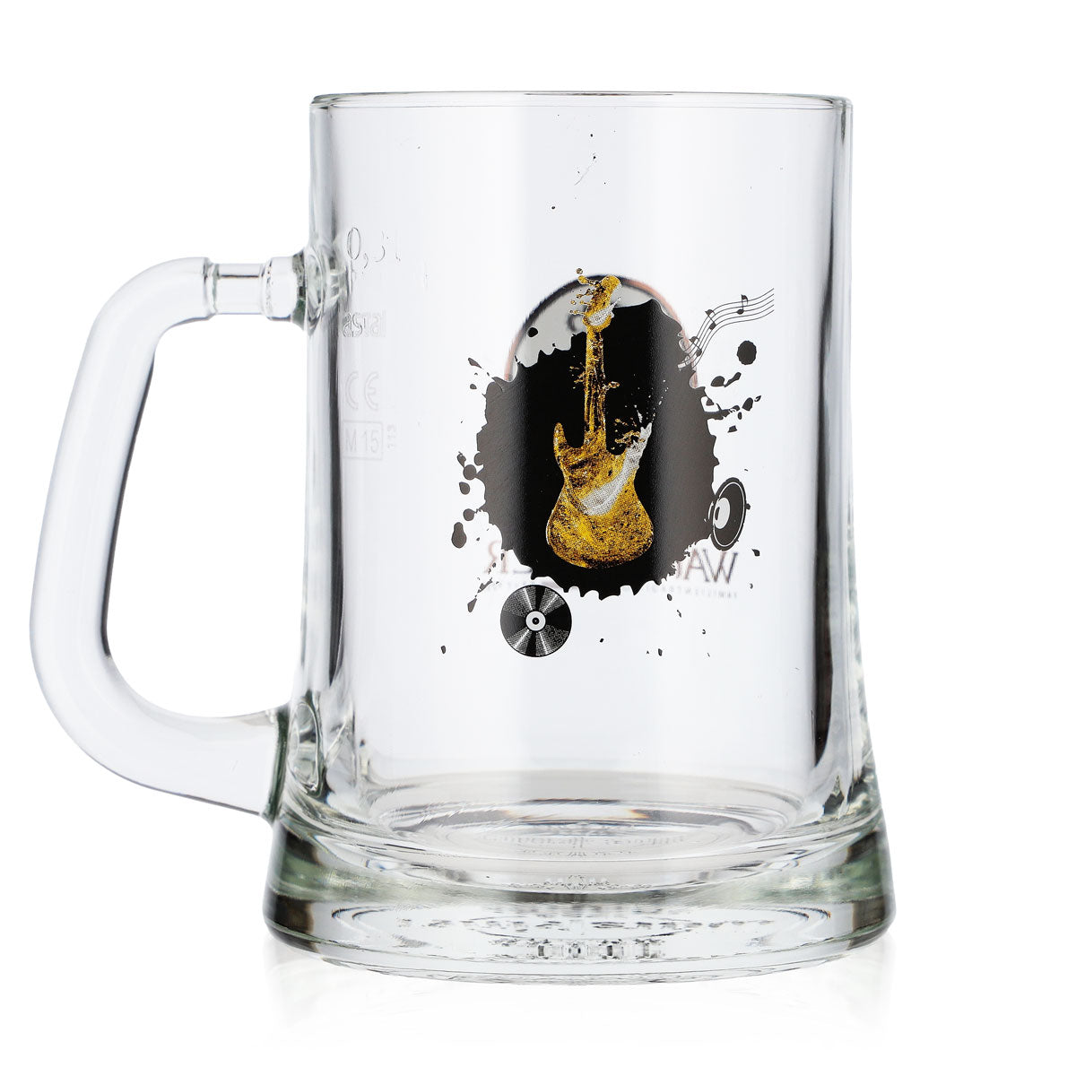 Verre à bière Warsteiner 0,3 l, chope, édition limitée « Guitare » Rastal – Vue 3