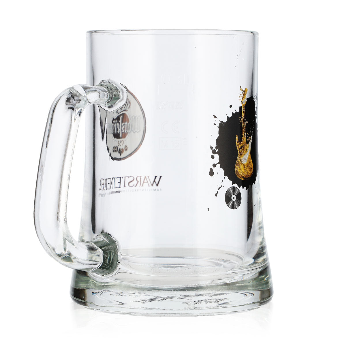 Verre à bière Warsteiner 0,3 l, chope, édition limitée « Guitare » Rastal – Vue 4