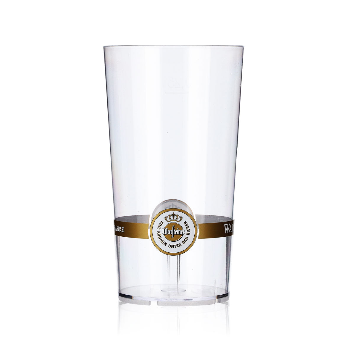 6 verres à bière Warsteiner Verres à bière 0,25 l Gobelets consignés Logo en bas avec anneau – Vue 2