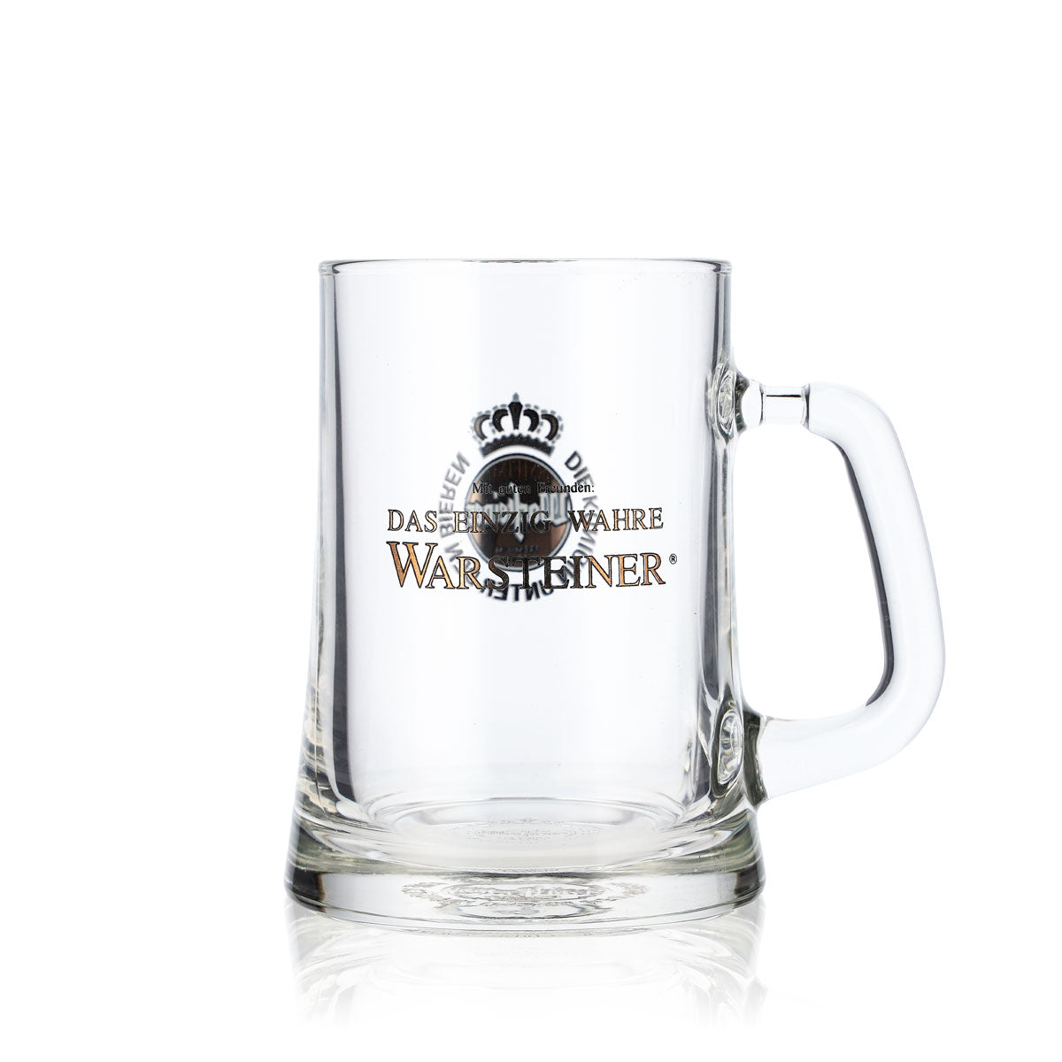 Verre à bière Warsteiner, chope, chope à bière, 0,3 l, édition spéciale « Freundschaft Party » (amitié, fête)