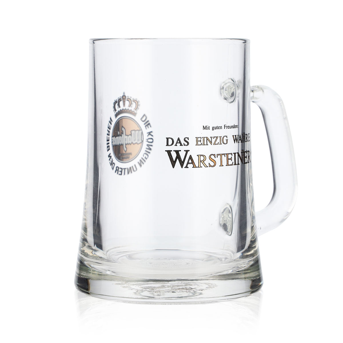 Verre à bière Warsteiner, chope, chope à bière, 0,3 l, édition spéciale « Freundschaft Party » (amitié, fête) – Vue 2