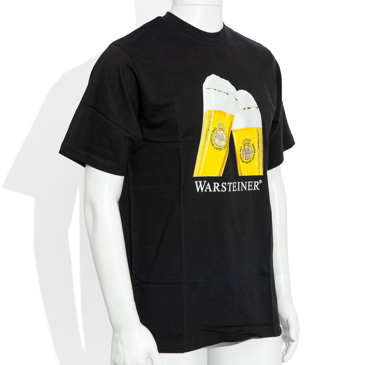 T-shirt en coton noir « Warsteiner Bier Glas New Collection », taille M – Vue 2