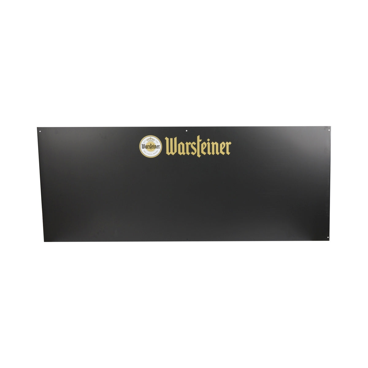 Tableau noir Warsteiner Bier 150 x 60 cm, format paysage, menu gastronomique, tableau pour bar