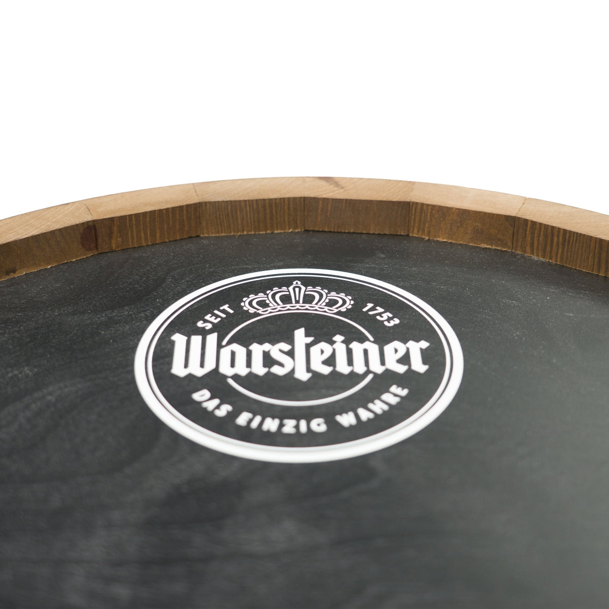 Tableau noir Warsteiner Bier 45 cm, aspect couvercle de fût de bière, panneau mural publicitaire pour bar – Vue 3