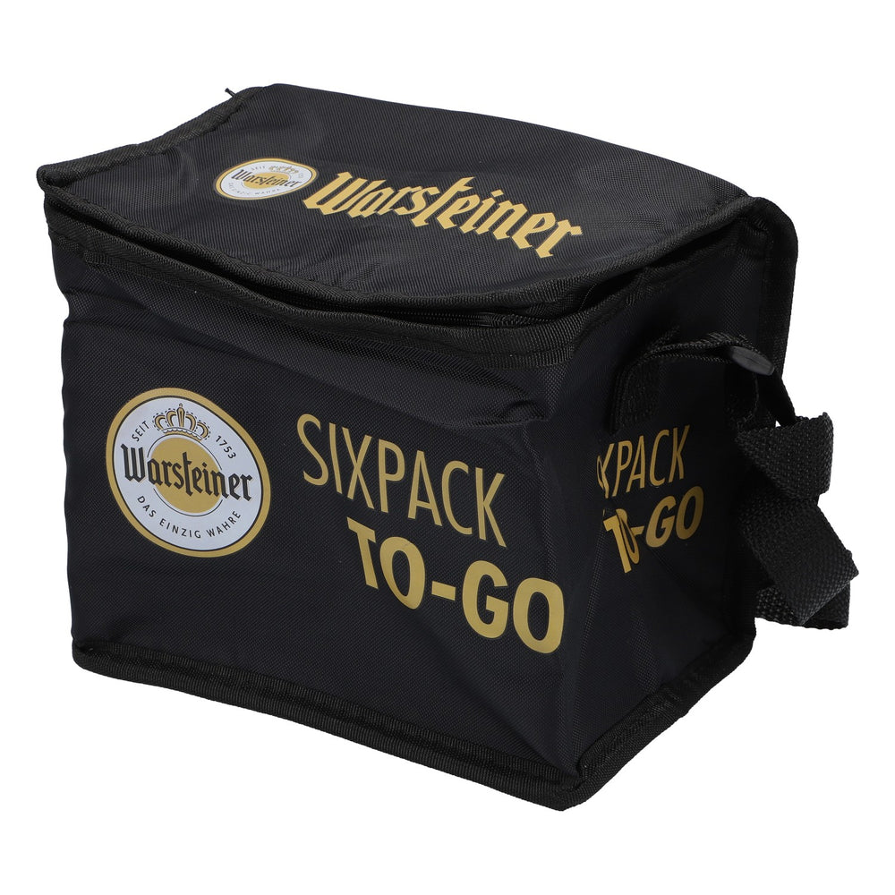 Sac isotherme pour bière Warsteiner Sac isotherme pour bière Glacière Sixpack noir