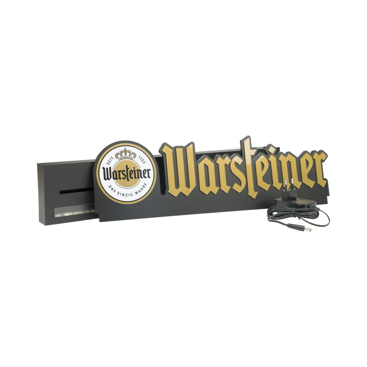 Enseigne lumineuse Warsteiner Bier 54 x 18 cm LED Panneau publicitaire mural Bar – Vue 4
