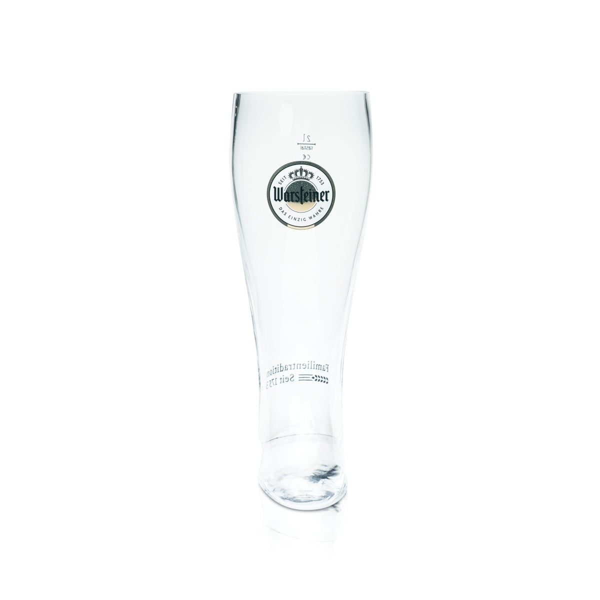 Bouteille de bière Warsteiner en forme de botte 2 l XL Verres Fête Enterrement de vie de garçon Football Chope – Vue 3